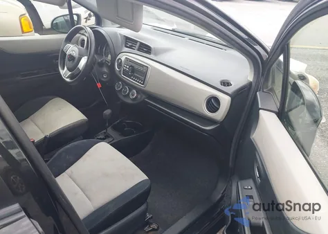 2012 Toyota Yaris Le z USA, uszkodzony, nr VIN JTDKTUD32CD536960